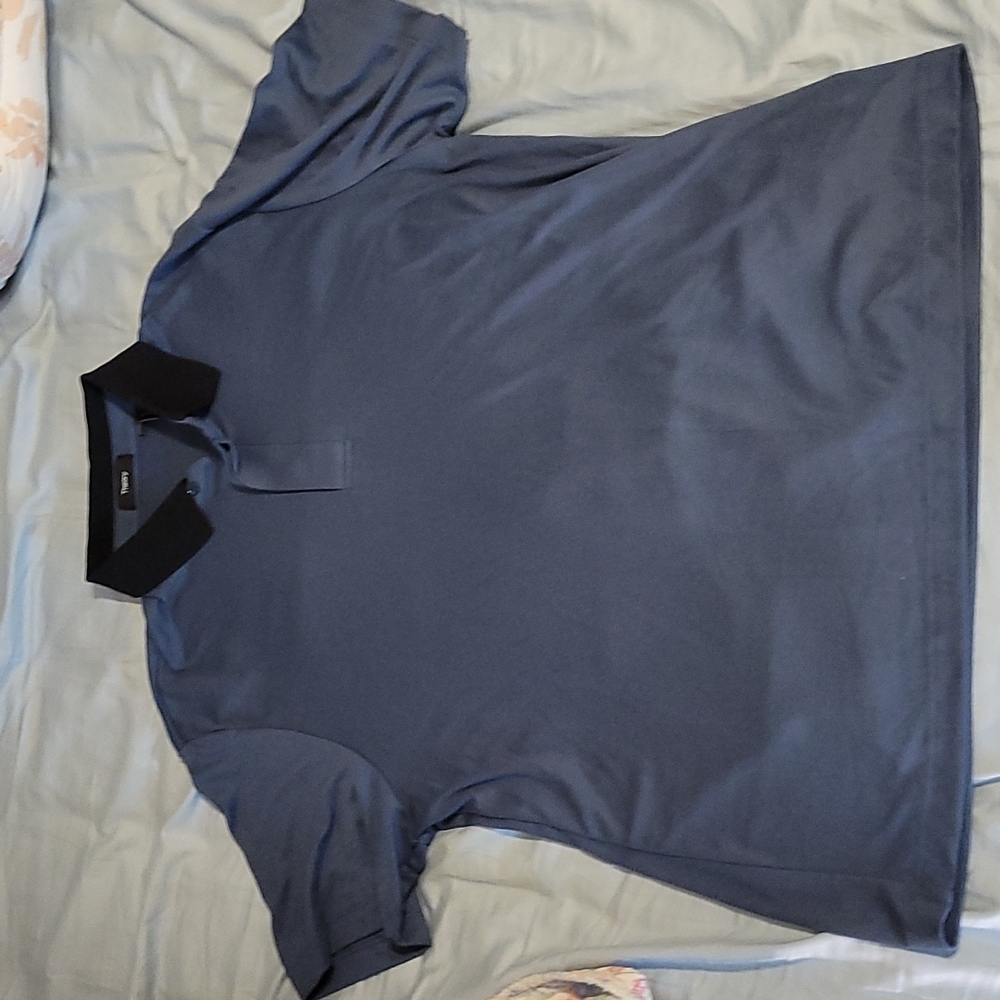 NWOT Theory Men's Kayser Polo Anemone Milano